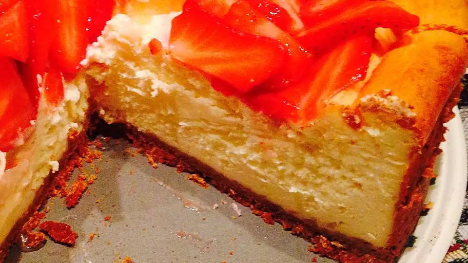 a cheese cake
