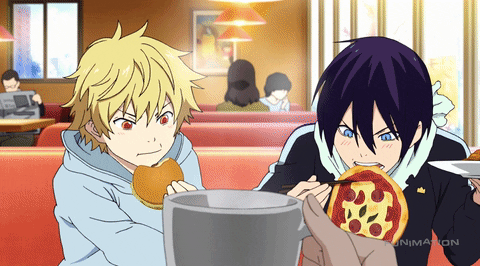 anime eating gifs
